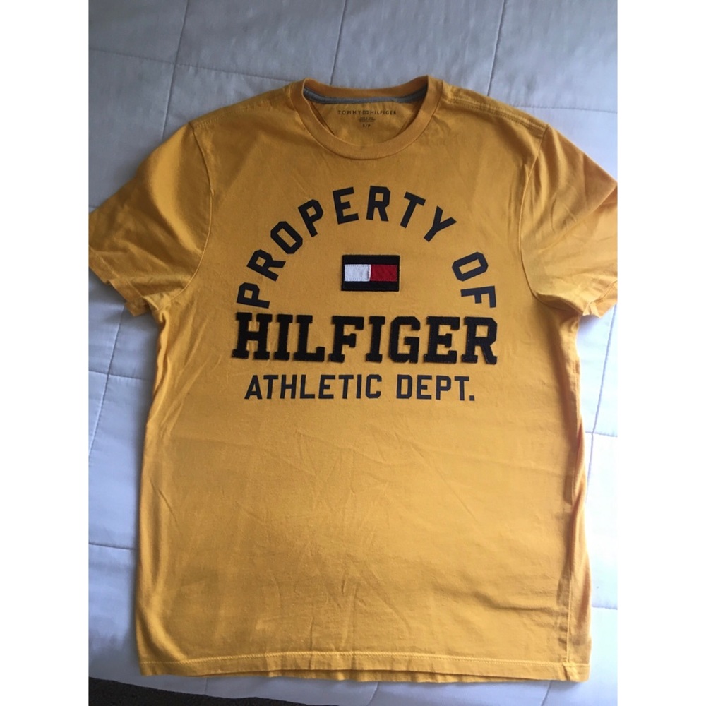 Yellow Tommy Hilfiger Tshirt